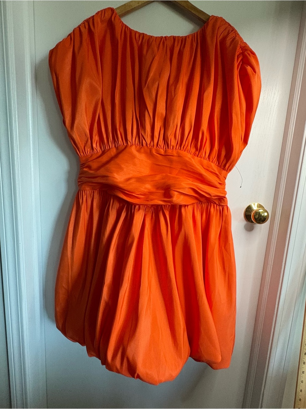 NWOT Sugarlips Sz 2X Ruched Waist Bubble Dress Cap Sleeve Party Holiday RushWeek